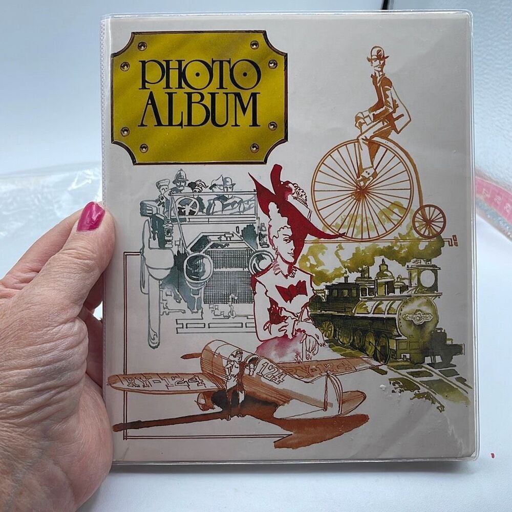 Vintage 1982 Good Olde Days Photo Album in original packaging